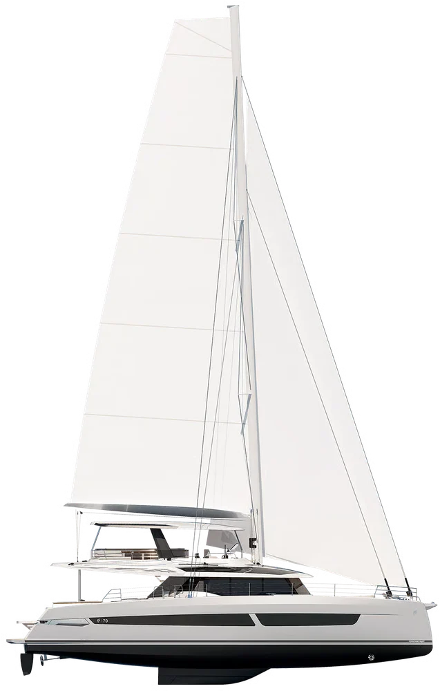 Fountaine Pajot 70 sailing catamaran