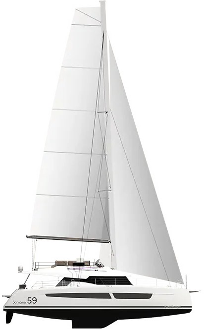 Fountaine Pajot Samana 59 sailing catamaran