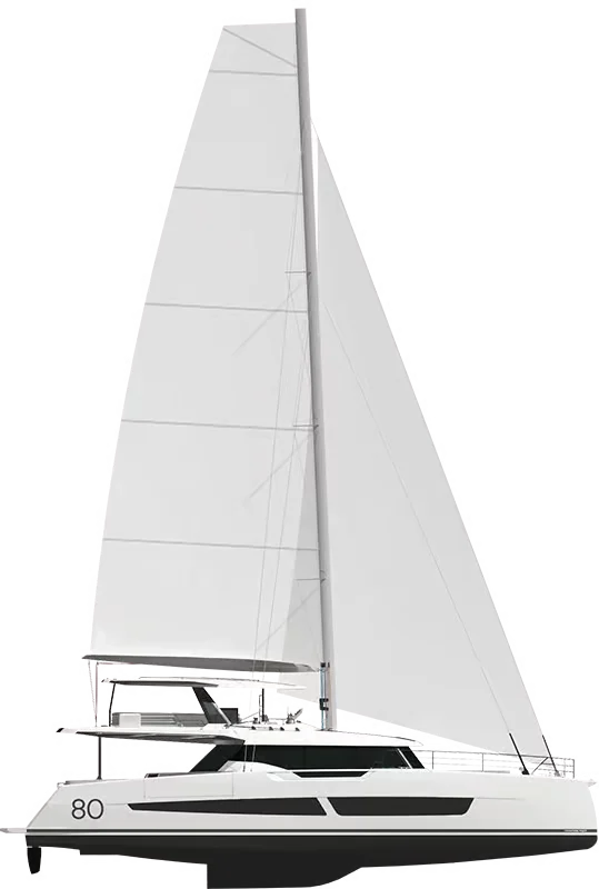 Fountaine Pajot Thira 80 sailing catamaran