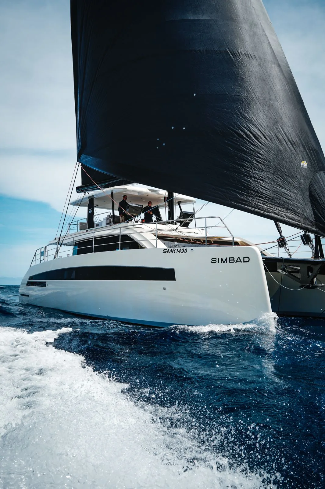 Simbad 55 flybridge and rig