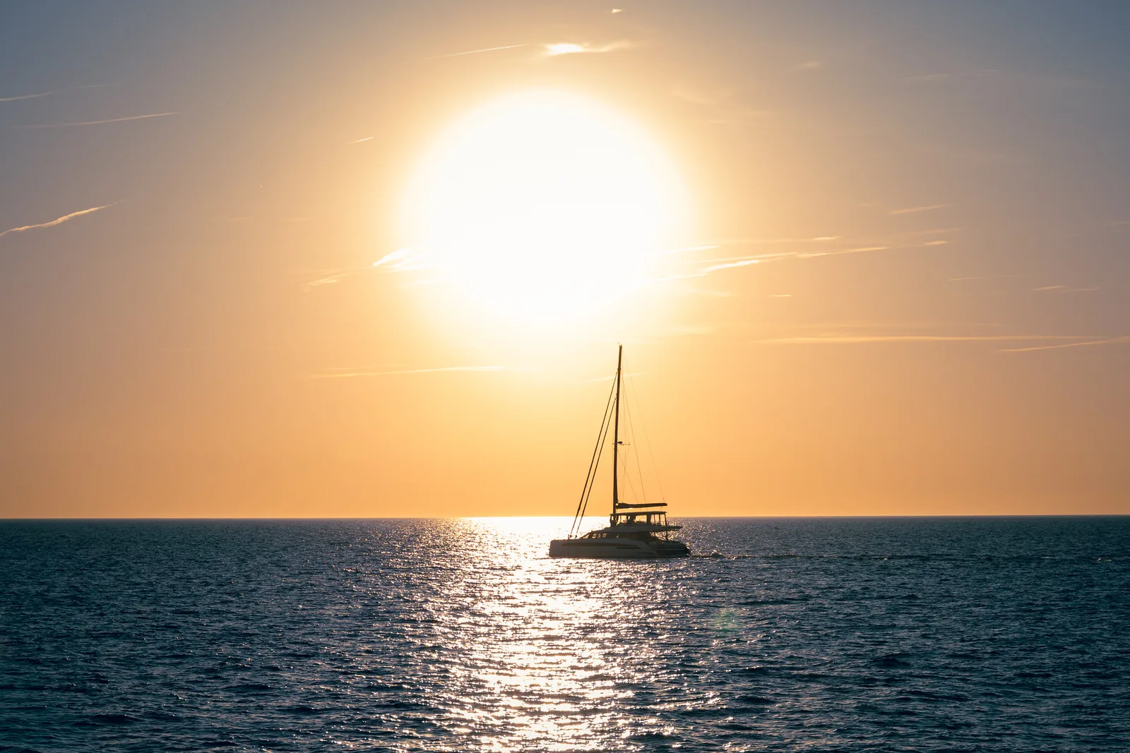 Simbad 55 at sunset