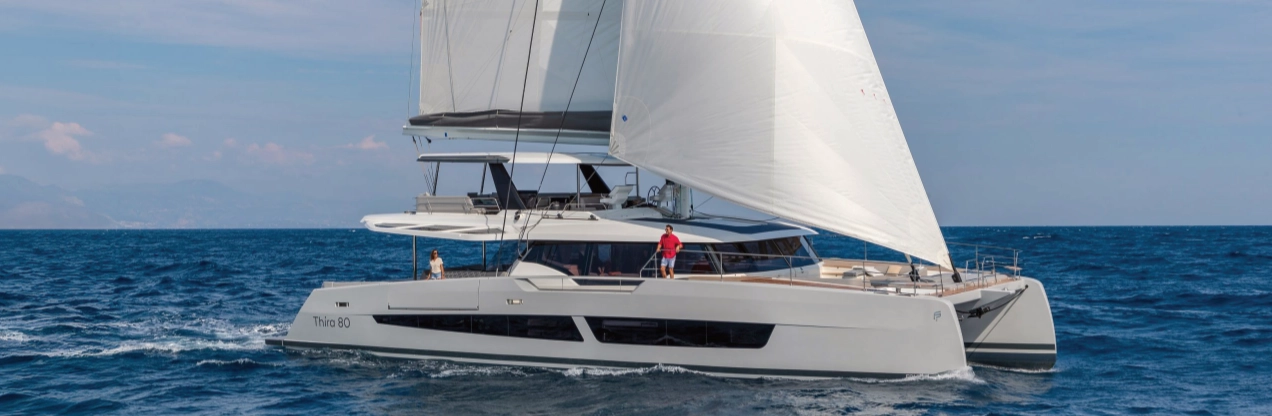 Fountaine Pajot Thira 80: Your Own Private Island